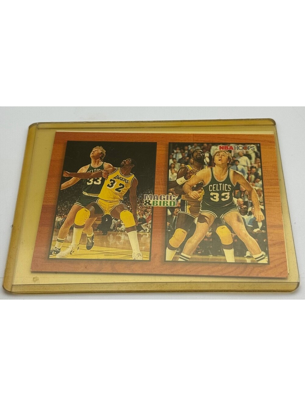 Topps Finest Karl Malone Basketball Trading Card in Protective Case